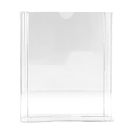 PORTE MENUS DE TABLE DIN-A7   7,4x10,5 CM TRANSPARENT PS (1 UNITÉ)