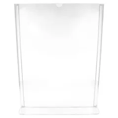 PORTE MENUS DE TABLE DIN-A4   21x29,7 CM TRANSPARENT PS (10 UNITÉ)