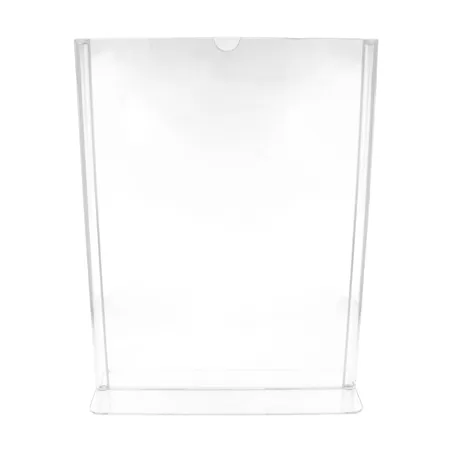 PORTE MENUS DE TABLE DIN-A4   21x29,7 CM TRANSPARENT PS (10 UNITÉ)