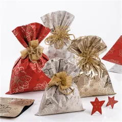 50 SACS METAL."STELLA DI NATALE"