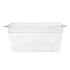 BAC GASTRONOME 1/3  4,9 L 32,5x17,6x15 CM TRANSPARENT POLYCARBONATE (1 UNITÉ)