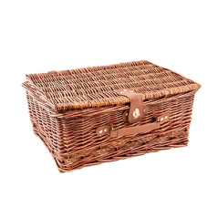 CORBEILLE POUR LOTS   32x44x19 CM MARRON OSIER (10 UNITÉ)