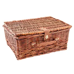 CORBEILLE POUR LOTS   40x50x20 CM MARRON OSIER (6 UNITÉ)