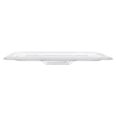 COUVERCLE 1/4 POUR RÉFÉRENCE 202.15 26,5x16,2 CM TRANSPARENT POLYCARBONATE (1 UNITÉ)
