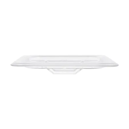 COUVERCLE 1/6 POUR RÉFÉRENCE 202.18   17,6x16,2 CM TRANSPARENT POLYCARBONATE (1 UNITÉ)