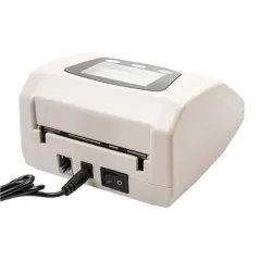 EURODÉTECTEUR FAUX BILLETS AC220-240V   12,5x14x7 CM BLANC PLASTIQUE (1 UNITÉ)
