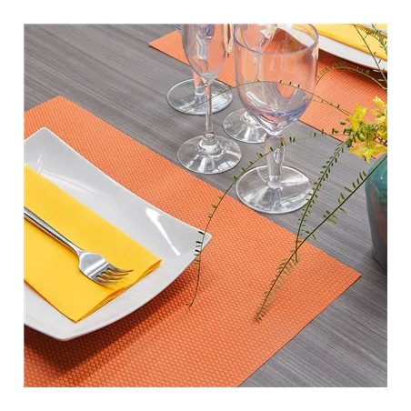SETS DE TABLE  80 G/M2 30x40 CM ORANGE PP (500 UNITÉ)