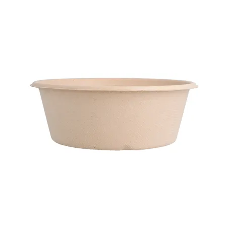 BOLS BIONIC 600 ML Ø 15x5,5 CM NATUREL BAGASSE (400 UNITÉ)