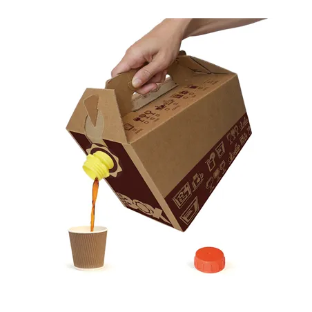 BAG IN BOX  3,1 L - 104,82 OZ  MARRON CARTON (25 UNITÉ)