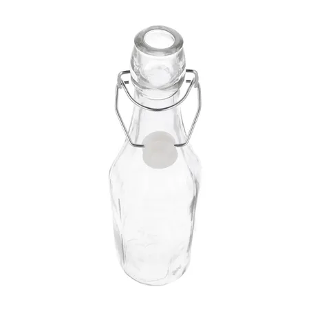 BOUTEILLE + FERMETURE CLIP WAKI GLASS 500 ML Ø 7x27 CM TRANSPARENT VERRE (48 UNITÉ)