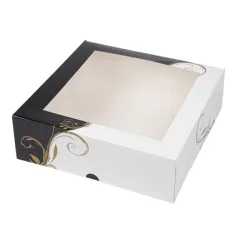 BOÎTES PÂTISSERIES AVEC FENÊTRE