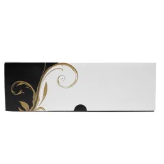 BOÎTES PÂTISSERIES AVEC FENÊTRE THEPACK 'CLASSIC'  23x23x7,5 CM BLANC CARTON NANO-MICRO (200 UNITÉ)