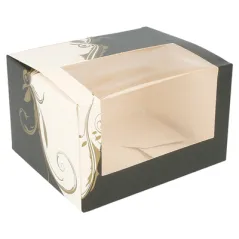 BOÎTES PÂTISSERIES AVEC FENÊTRE