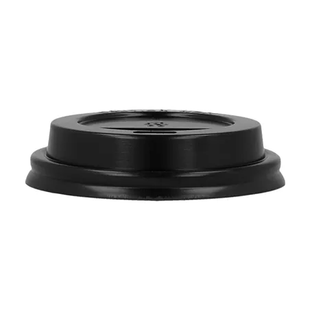 COUVERCLES HAUTS POUR GOBELETS 180 ML   NOIR PS (1000 UNITÉ)