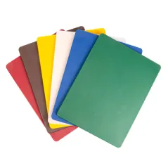 SET DE 6 PLANCHES À DÉCOUPER 6 COULEURS