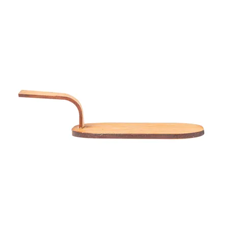 MINI PELLES POUR SNACKS BAMBOO  8x5 CM NATUREL BAMBOU (100 UNITÉ)