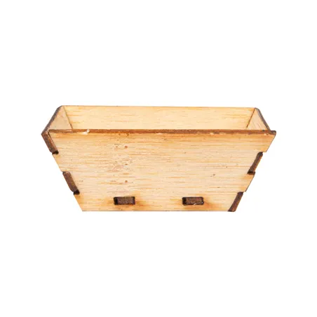 MINI RÉCIPIENTS POUR MISE EN BOUCHE BAMBOO  5x5x2 CM NATUREL BAMBOU (100 UNITÉ)