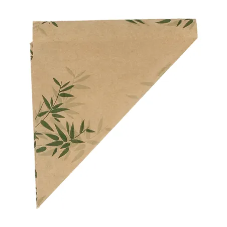 SACHETS EN POINTE FEEL GREEN 40 G 70 G/M2 16x11,5 CM NATUREL PARCH.INGRAISSABLE (2000 UNITÉ)