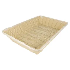CORBEILLES SIMIL OSIER RECTANGULAIRES