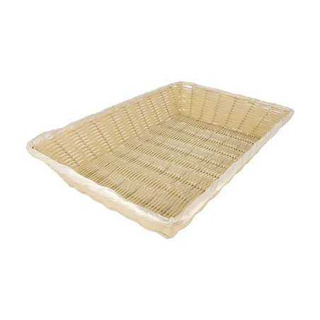 CORBEILLES SIMIL OSIER RECTANGULAIRES