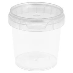 RÉCIPIENTS INVIOLABLES + COUVERCLES