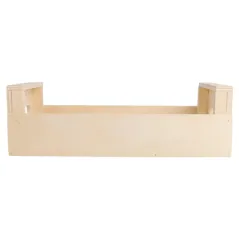 MINI BOÎTES USAGES MULTIPLES WOOD  20,5x12,5x6,5 CM NATUREL BOIS (20 UNITÉ)