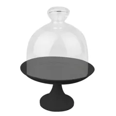 STAND POUR GATEAUX + COUVERCLE VERRE