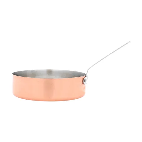 MINI POÊLE ARTINOX  Ø 12x3,5 CM CUIVRE INOX (6 UNITÉ)
