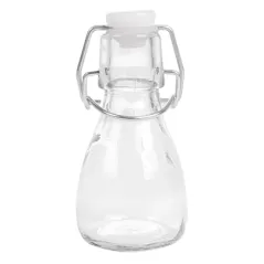 BOUTEILLE + FERMETURE CLIP WAKI GLASS 60 ML Ø4,5x10 CM TRANSPARENT VERRE (96 UNITÉ)