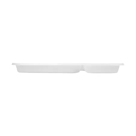 PLATEAUX REPAS EMPORTER, 3 COMP.   31,5x21 CM BLANC PS (400 UNITÉ)