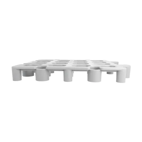 PLATEFORME PROTECTION MARCHANDISES   33x33x4 CM GRIS PP (1 UNITÉ)