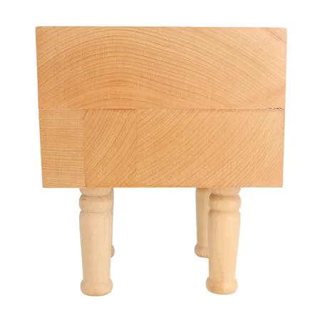 ÉLÉVATEUR   15,25x15,25x17,5 CM NATUREL BOIS (1 UNITÉ)