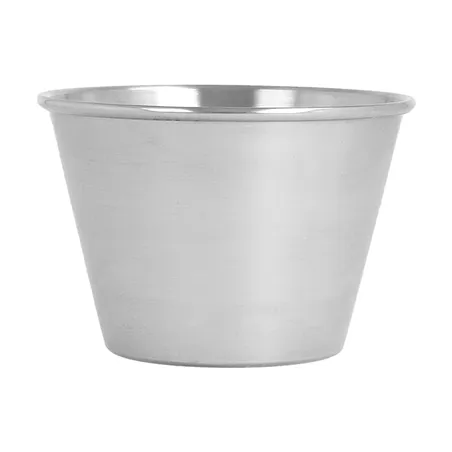 RAMEQUINS ARTINOX 120 ML Ø 7x4,5 CM ARGENTE INOX (12 UNITÉ)