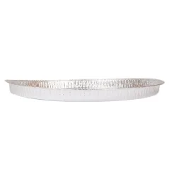 RÉCIPIENTS TARTELETTES  1545 ML Ø 33/30,5x2 CM ALUMINIUM (50 UNITÉ)