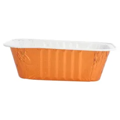 RÉCIPIENTS LAQUÉS  490 ML 15x12,5x4,4 CM CUIVRE ALUMINIUM (100 UNITÉ)