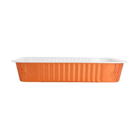 RÉCIPIENTS LAQUÉS  1360 ML 24x17,9x4,2 CM CUIVRE ALUMINIUM (100 UNITÉ)