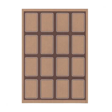 100 FEUILLES ÉTIQUETTES RECTANGULAIRES