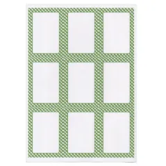 100 FEUILLES ÉTIQUETTES RECTANGULAIRES