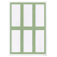 100 FEUILLES ÉTIQUETTES RECTANGULAIRES