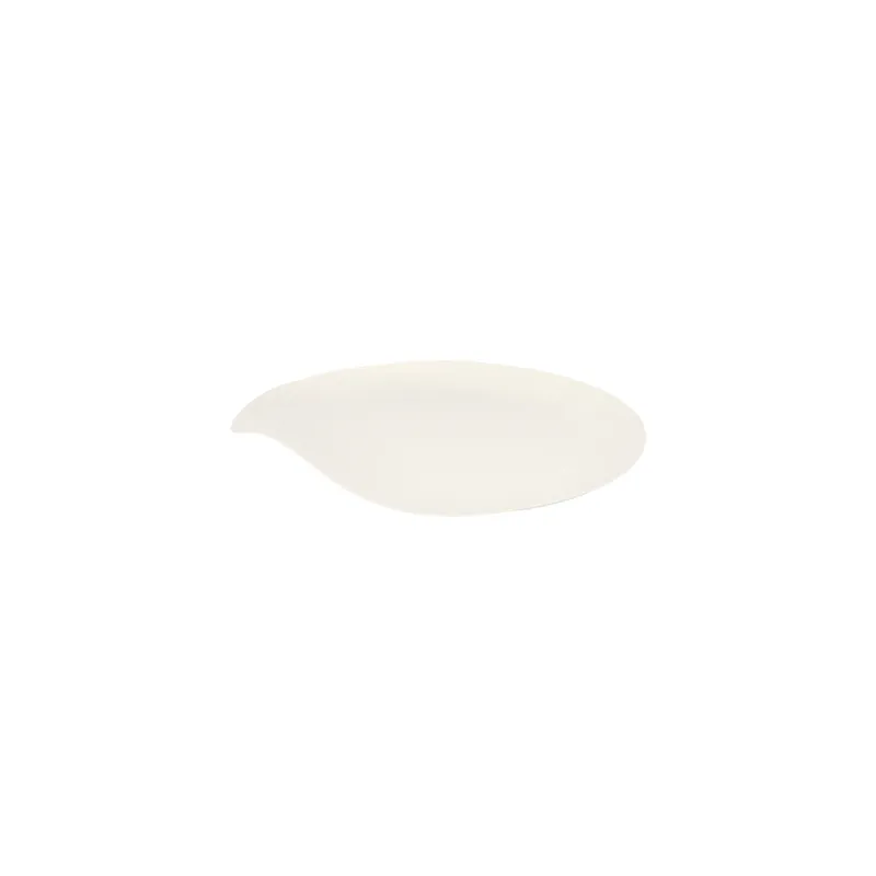 ASSIETTES MARU L BIONIC 'WASARA'  Ø 23x3,4 CM BLANC BAGASSE (100 UNITÉ)