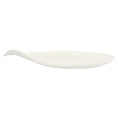 ASSIETTES MARU L BIONIC 'WASARA' Ø 23x3,4 CM BLANC BAGASSE (100 UNITÉ)