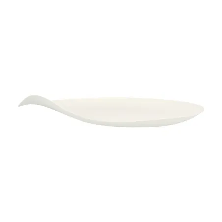 ASSIETTES MARU L BIONIC 'WASARA'  Ø 23x3,4 CM BLANC BAGASSE (100 UNITÉ)