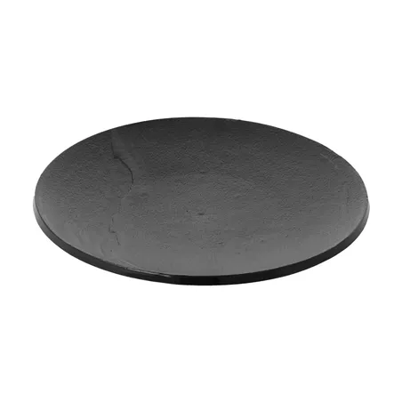 ASSIETTES RÉUTILISABLES SIMIL ARDOISE ASAMI WARE  Ø12,8x1,3 CM NOIR PS (288 UNITÉ)