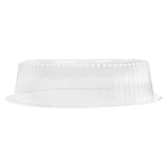 COUVERCLES POUR REFERENCE 211.18   4 (h)CM TRANSPARENT RPET (100 UNITÉ)