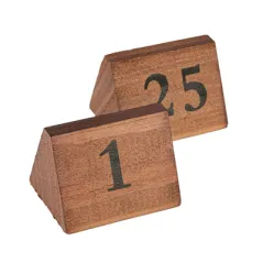 NUMÉROS DE TABLE DU 1 AU 25
