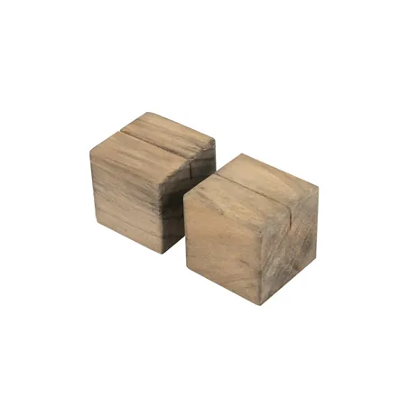 2 U. SUPPORTS CUBIQUES POUR ARDOISES
