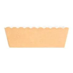 DELI-BARQUETTES  210 + 15 PE G/M2 11x4,7x4,15 CM MARRON CARTON (50 UNITÉ)