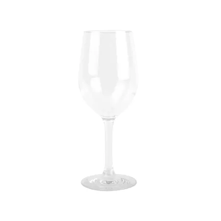VERRES À PIED À VIN  325 ML Ø 6/7,4x20 CM TRANSPARENT POLYCARBONATE (12 UNITÉ)