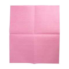 25 U. LAVETTES SUPER PERFOKLEEN  80 G/M2 36x42,5 CM ROUGE VISCOSE (1 UNITÉ)