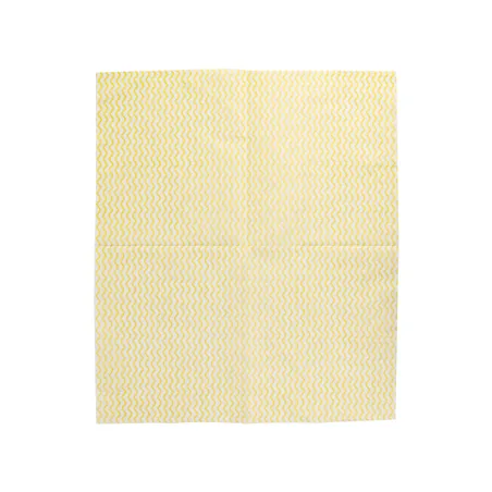 50 U. LAVETTES PERFOKLEEN  45 G/M2 36x42 CM JAUNE PALE VISCOSE (1 UNITÉ)